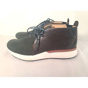 Tsubo YOBO Chukka Casual Ankle Boots Green/Brown, Leather, Men's Size 11.5